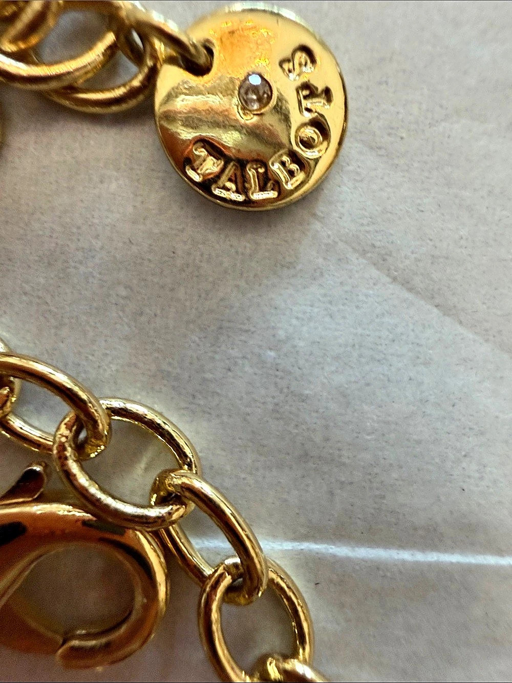 Talbots Statement Bee & Flower Necklace Set in Gold - Picture 3 of 5